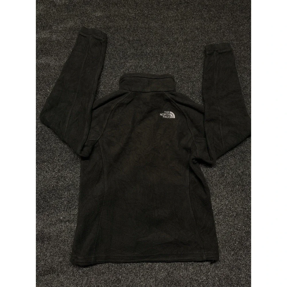 The North Face Women's Black Long Sleeve Full Zip Fleece Jacket Size Small - Picture 4 of 5